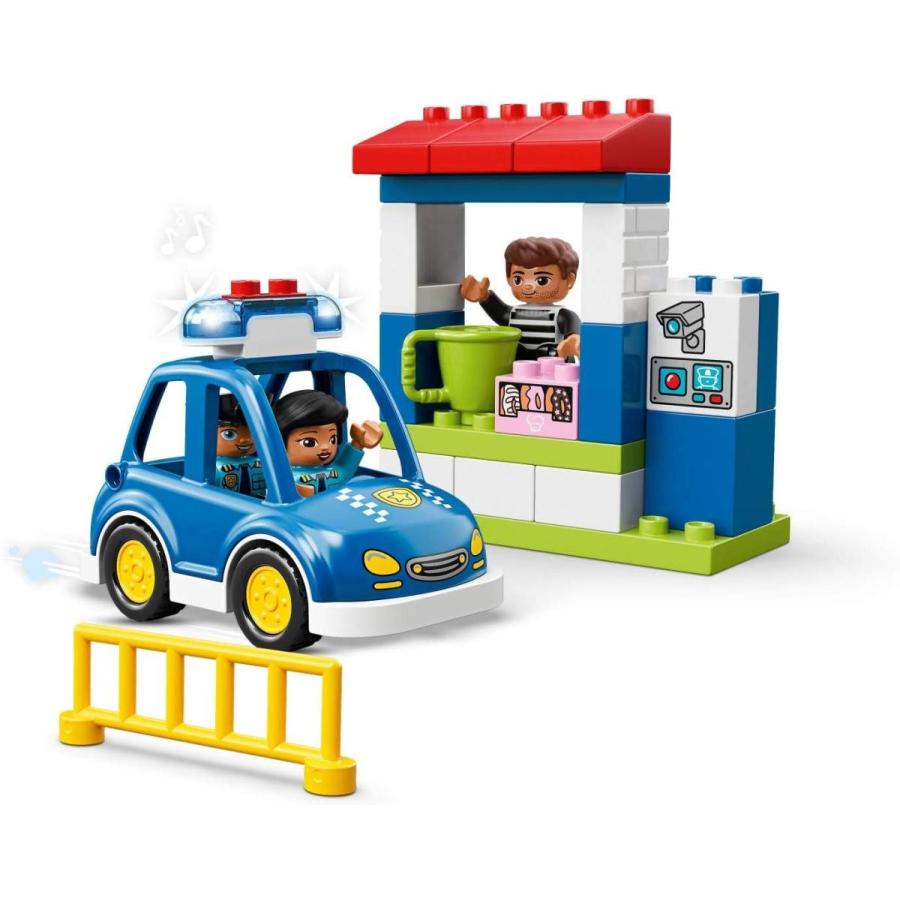 レゴ LEGO デュプロ 10902 タウンポリスステーション 38ピース 2歳以上 ライト＆サウンド パトカー｜maniacs-shop｜06