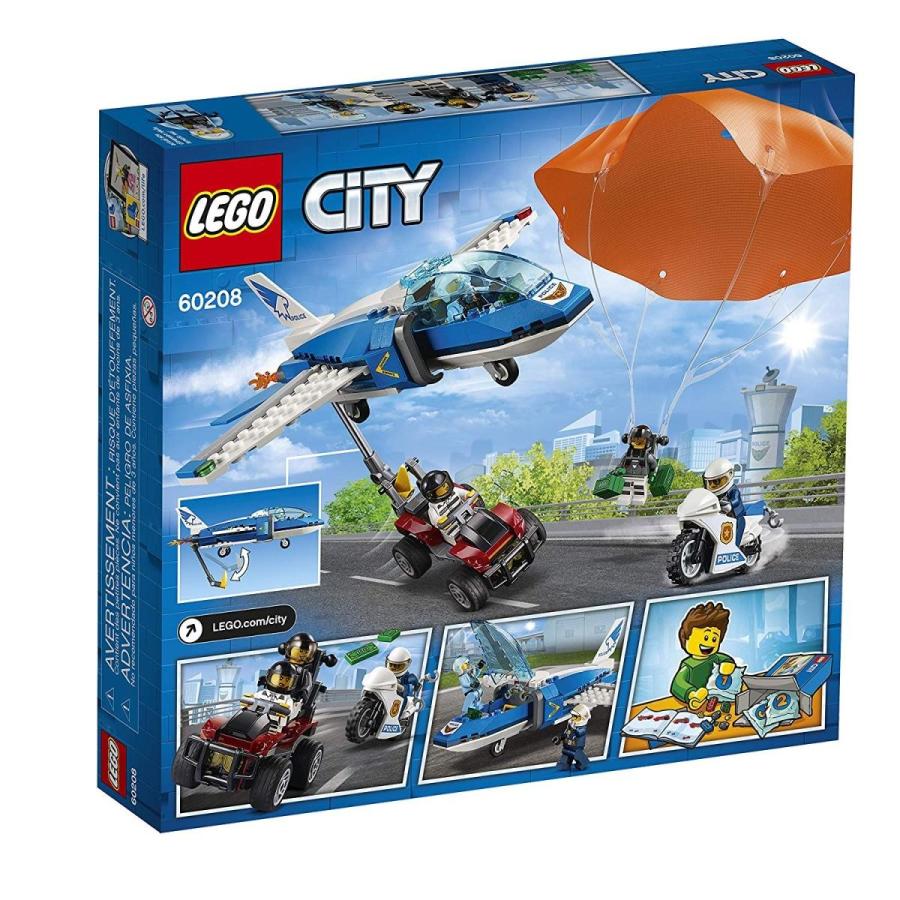 【早い者勝ち】 レゴ シティ 6251537 leg0 City Sky Police Parachute Arrest 60208 Building Kit (218 Pieces) 【1882784999】(10240円)