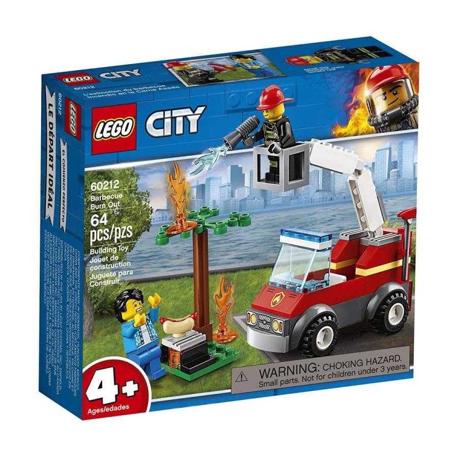 安心の長期保証 レゴ シティ 6251383 LEGO City Barbecue Burn Out 60212 Building Kit (64 Pieces)