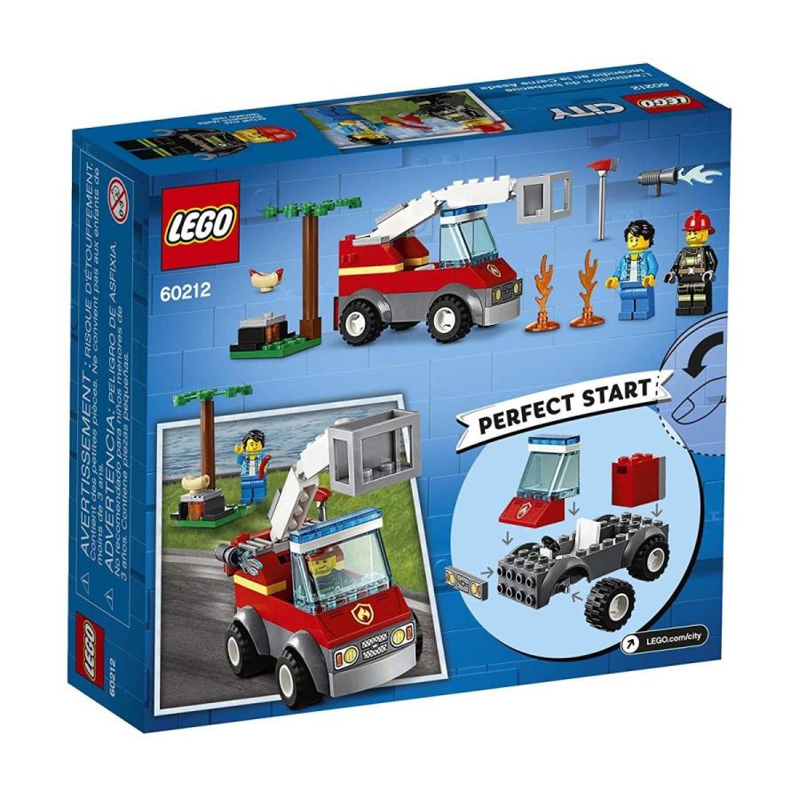 安心の長期保証 レゴ シティ 6251383 LEGO City Barbecue Burn Out 60212 Building Kit (64 Pieces)