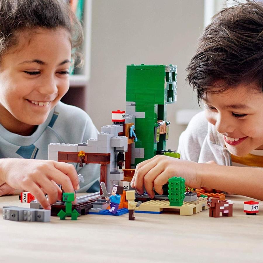 LEGO（レゴ） マインクラフト 21155 巨大クリーパー像の鉱山 834ピース