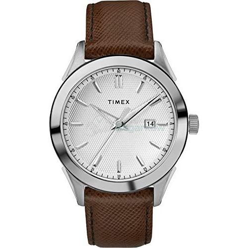 流行に 腕時計 タイメックス メンズ TW2R90300 TIMEX Brown Leather 