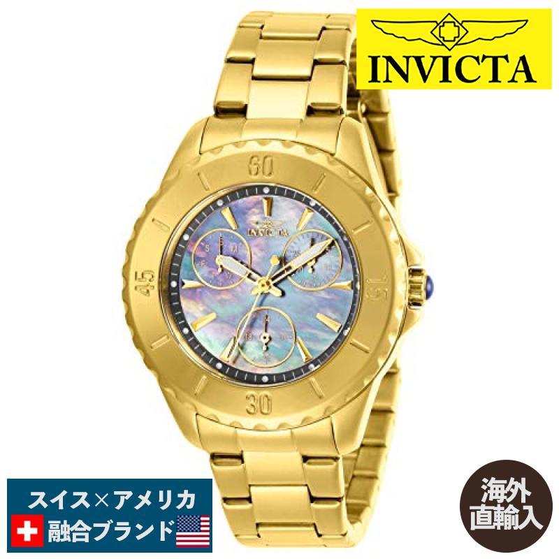 【送料無料/新品】 Women's Invicta 29109 インビクタ インヴィクタ 腕時計 Angel Str Steel Stainless with Watch Quartz 腕時計