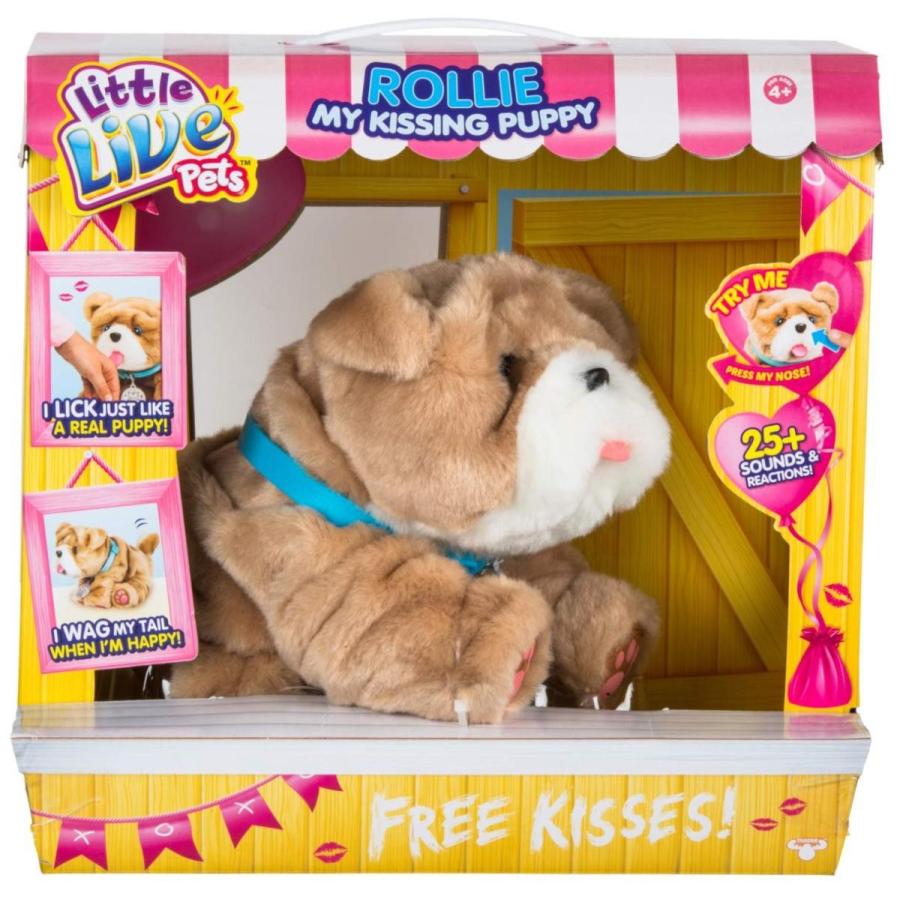 リトルライブペッツ Little Live Pets キスする子犬 ロリー うれしいと