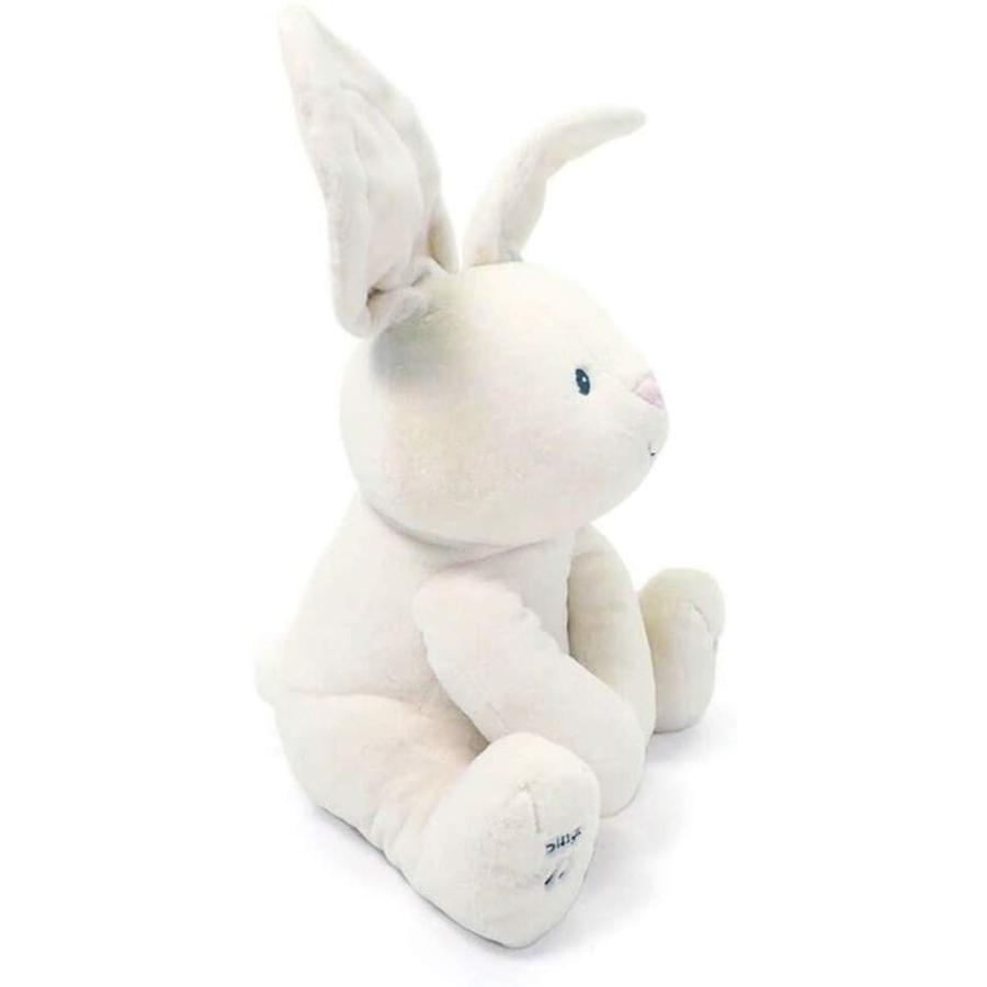 ガンド GUND ぬいぐるみ うさぎ ウサギ フローラ 約30センチ うごく いないいないばあ 英語版_4
