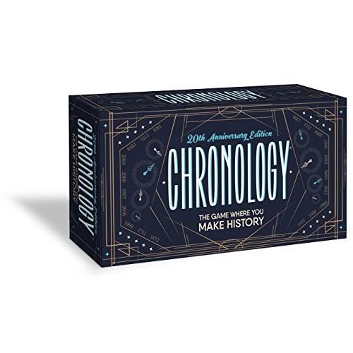 ボードゲーム 英語 アメリカ 159 CHRONOLOGY - The Game Where You Make History - 20th Anniversary Edi
