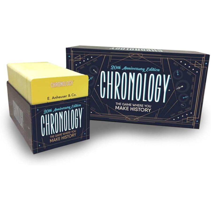 ボードゲーム 英語 アメリカ 159 CHRONOLOGY - The Game Where You Make History - 20th Anniversary Edi_2