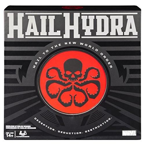 ボードゲーム 英語 アメリカ 6045563 Spin Master Games Marvel, Hail Hydra Superhero Board Game Black
