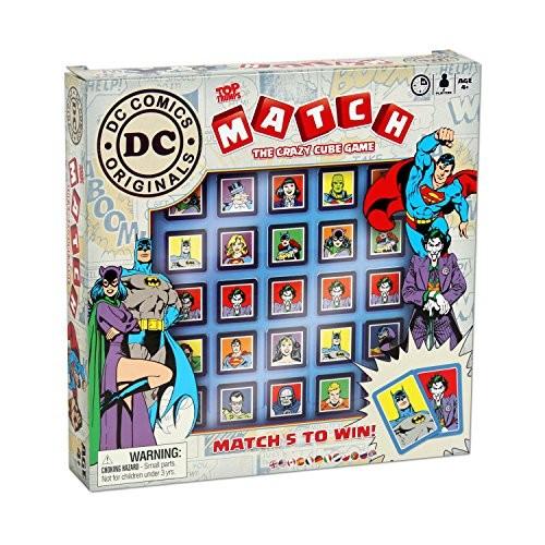 ボードゲーム 英語 アメリカ 001748 DC Superheroes Top Trumps Match Board Game