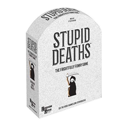 ボードゲーム 英語 アメリカ 1407 University Games | Stupid Deaths The Party Game, for Adults \u0026 Teen