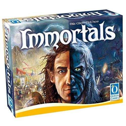 ボードゲーム 英語 アメリカ 20172 Queen Games Immortals - Strategy Board Game