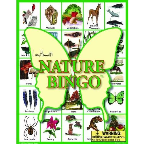 ボードゲーム 英語 アメリカ 5511896 Lucy Hammett Games Nature Bingo Educational Game - Fun Learning