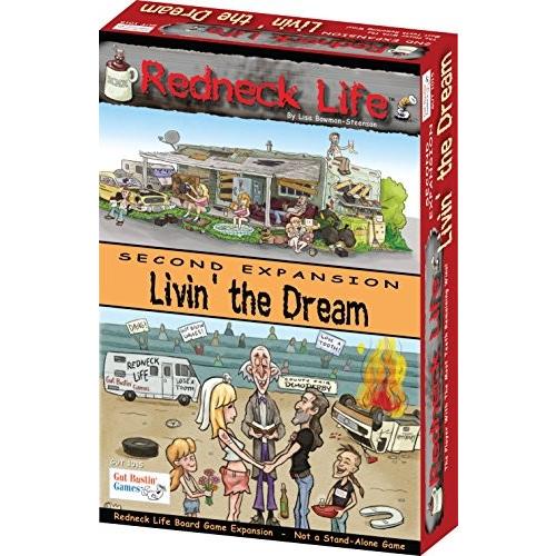 ボードゲーム 英語 アメリカ GUT1015 Gut Bustin' Games Livin' The Dream!: Redneck Life Board Game Ex