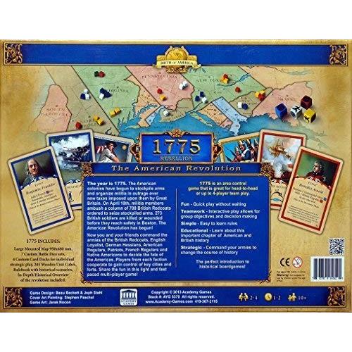 ボードゲーム 英語 アメリカ ACA05375 Academy Games | 1775 Rebellion 