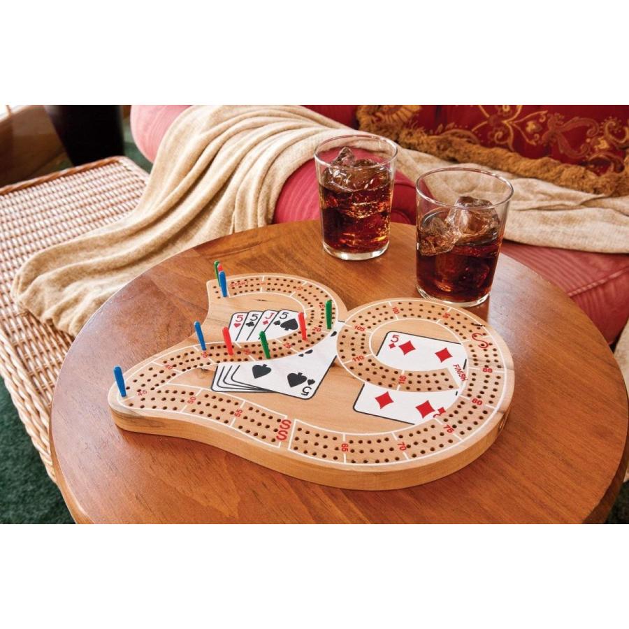 ボードゲーム 英語 アメリカ 550104 Mainstreet Classics Wooden "29" Cribbage Board Game Set｜maniacs-shop｜03