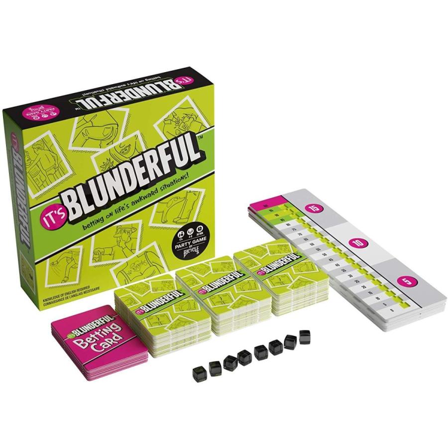 ボードゲーム 英語 アメリカ 130012082 Bicycle It's Blunderful - Games Party Games - Card Gameの画像