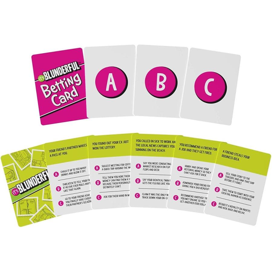 ボードゲーム 英語 アメリカ 130012082 Bicycle It's Blunderful - Games Party Games - Card Gameの画像