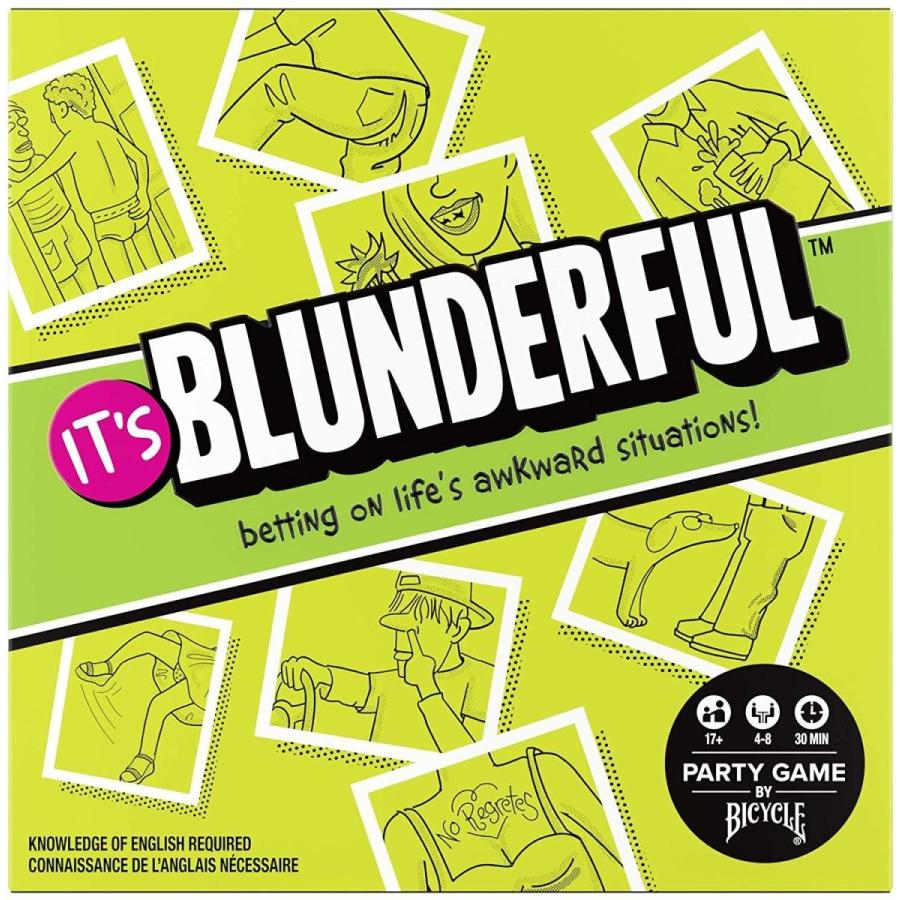 ボードゲーム 英語 アメリカ 130012082 Bicycle It's Blunderful - Games Party Games - Card Gameの画像