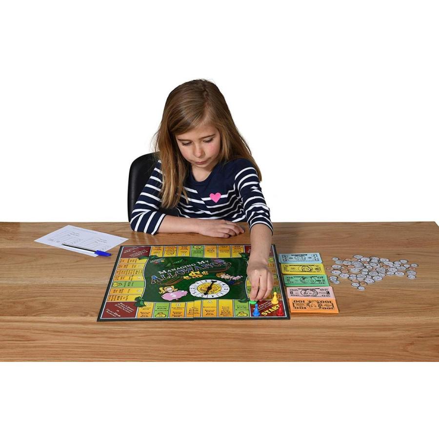 ボードゲーム 英語 アメリカ 4608 LEARNING ADVANTAGE - Managing My Allowance Money Game  ボードゲーム コイン