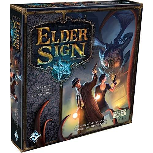 ボードゲーム 英語 アメリカ SL05 Fantasy Flight Games Elder Sign Board Game - Supernatural Intrigue
