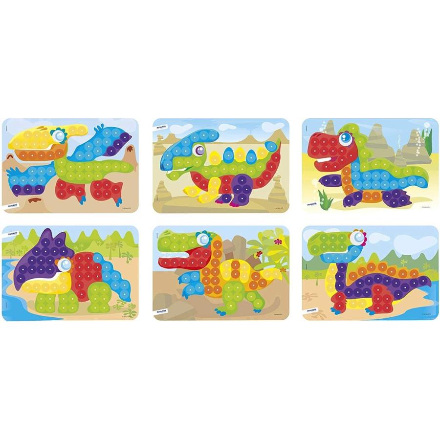 ボードゲーム 英語 アメリカ 45318 Interactive Peg Board Game with 90 Pegs \u0026 6 Worksheets, 3/4\"の画像