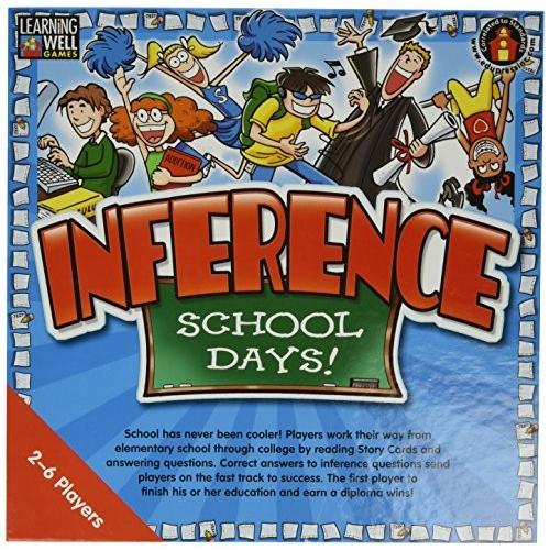 ボードゲーム 英語 アメリカ EP60802 Edupress Inference School Days Game, Red Level (EP60802)