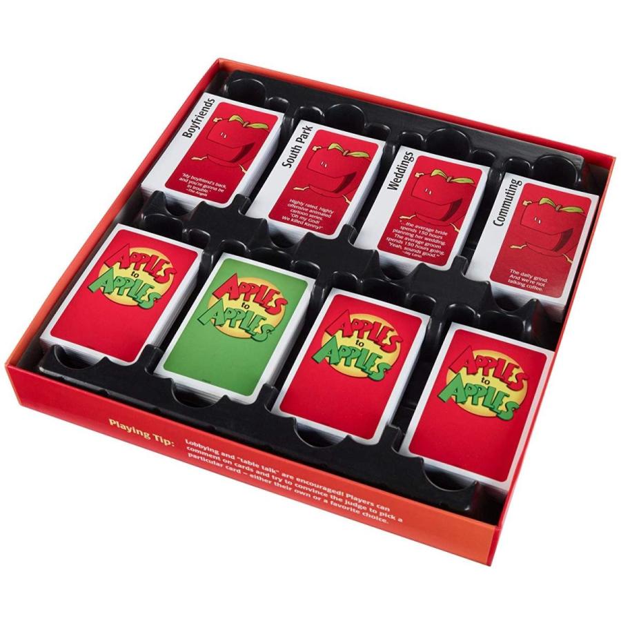 ボードゲーム 英語 アメリカ BGG15 Mattel Games Apples to Apples Party in a Box Family Game with Oveの画像