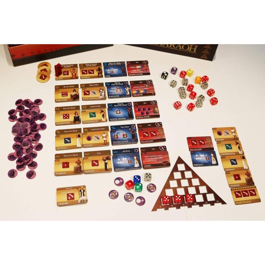 ボードゲーム 英語 アメリカ BEZ00016 Bezier Games Favor of The Pharaoh_3