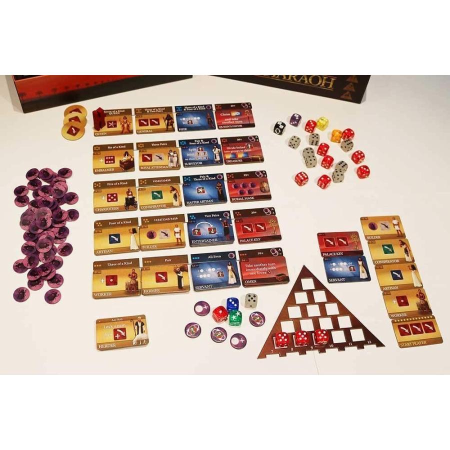 ボードゲーム 英語 アメリカ BEZ00016 Bezier Games Favor of The Pharaoh_5