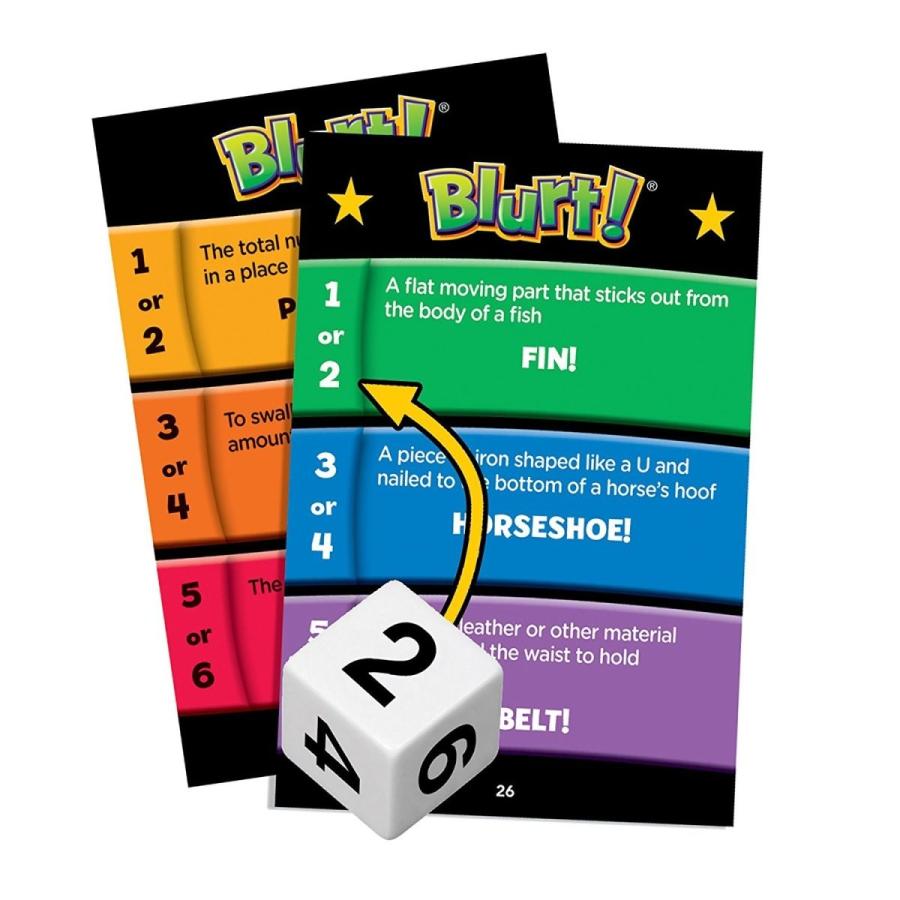 ボードゲーム 英語 アメリカ EI-2917 Educational Insights Blurt! The Think-Fast, Shout-It Party Gameの画像