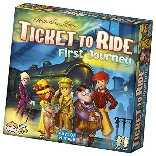 ランキング上位のプレゼント ボードゲーム 英語 アメリカ DO7225 Ticket to Ride First Journey Board Game | Board Game for Kids | ボードゲーム