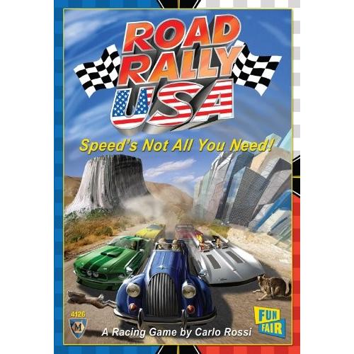 ボードゲーム 英語 アメリカ 331728 Mayfair Games Road Rally USA Board Game