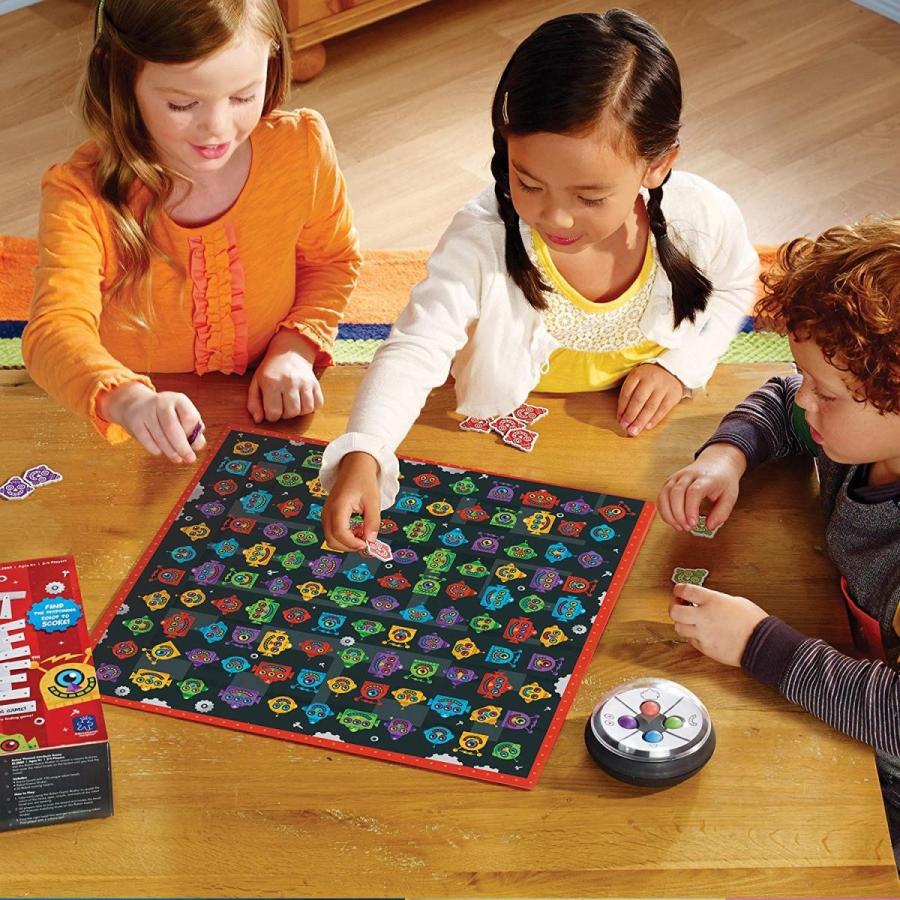 ボードゲーム 英語 アメリカ 2889 Educational Insights Robot Face Race, Fast Paced Color Recognitionの画像