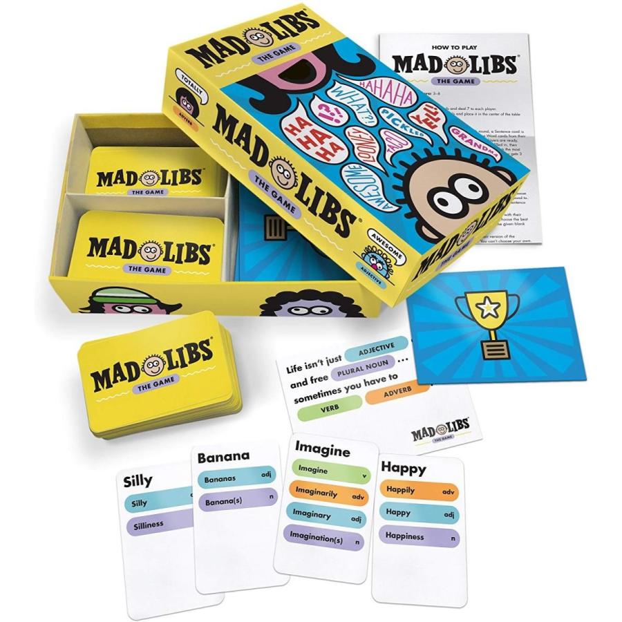 ボードゲーム 英語 アメリカ LON00072 Looney Labs Mad Libs: The Game - Classic Fun for Family Game Nの画像