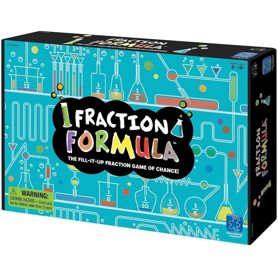 ボードゲーム 英語 アメリカ EI-3412 Educational Insights Fraction Formula Gameの画像