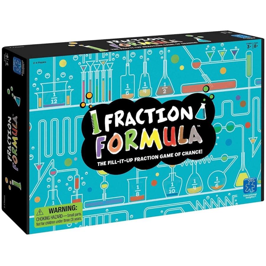 ボードゲーム 英語 アメリカ EI-3412 Educational Insights Fraction Formula Gameの画像