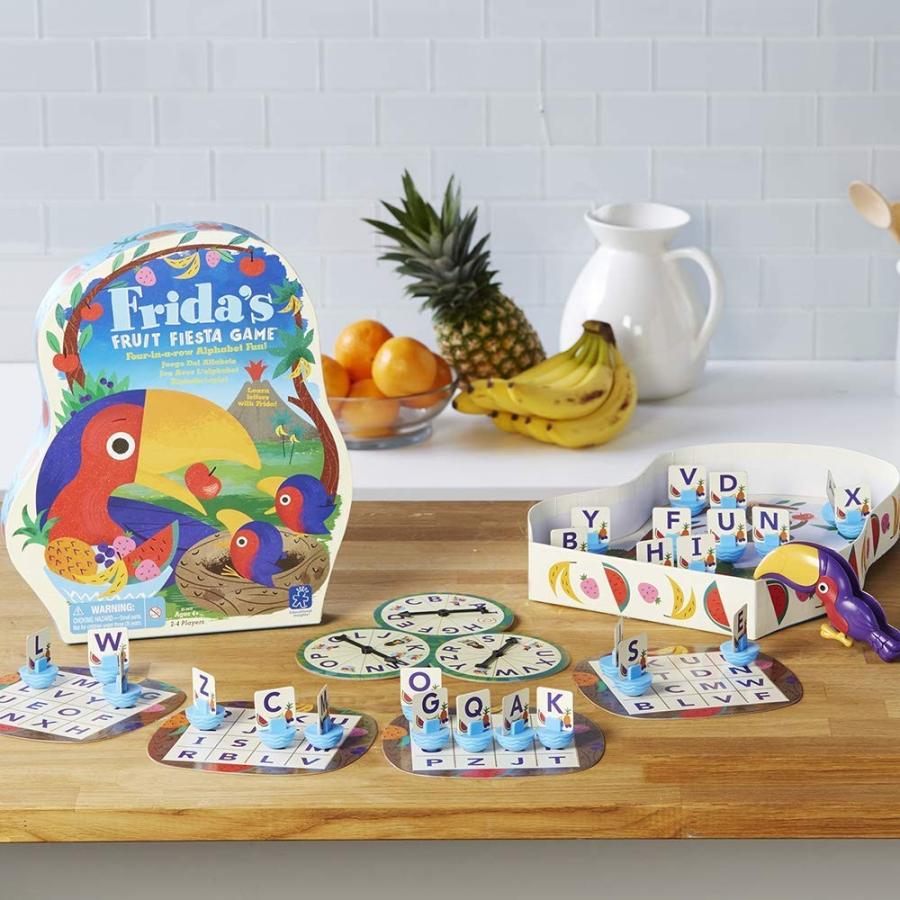 ボードゲーム 英語 アメリカ EI-3412 Educational Insights Frida's Fruit Fiesta Alphabet Game, Letterの画像