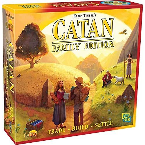 ボードゲーム 英語 アメリカ CN7003 CATAN Family Edition Board Game for Adults and Family | Adventur