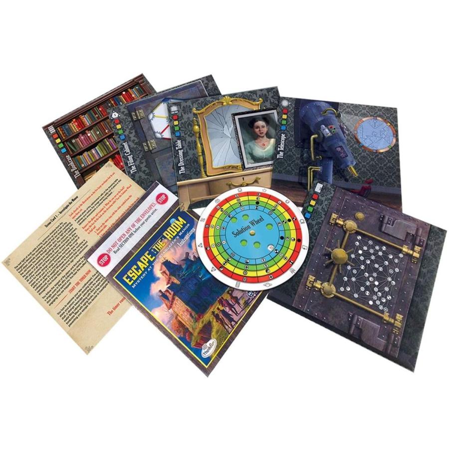 ボードゲーム 英語 アメリカ 44007351 ThinkFun Escape the Room Stargazer's Manor - A Thrilling Escapの画像