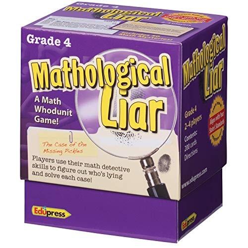 ボードゲーム 英語 アメリカ EP-3397 Edupress Mathological Liar, Grade 4