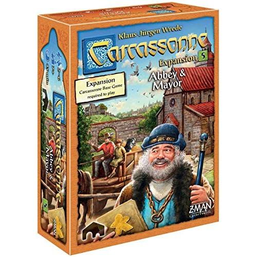 ボードゲーム 英語 アメリカ ZM7815 Carcassonne Abbey \u0026 Mayor Board Game EXPANSION - Unleash New Str