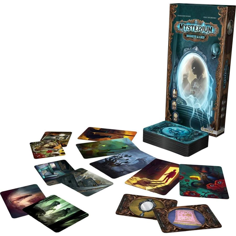 ボードゲーム 英語 アメリカ MYST03 Libellud Mysterium Secrets & Lies Board Game Expansion - Enigmat｜maniacs-shop｜05