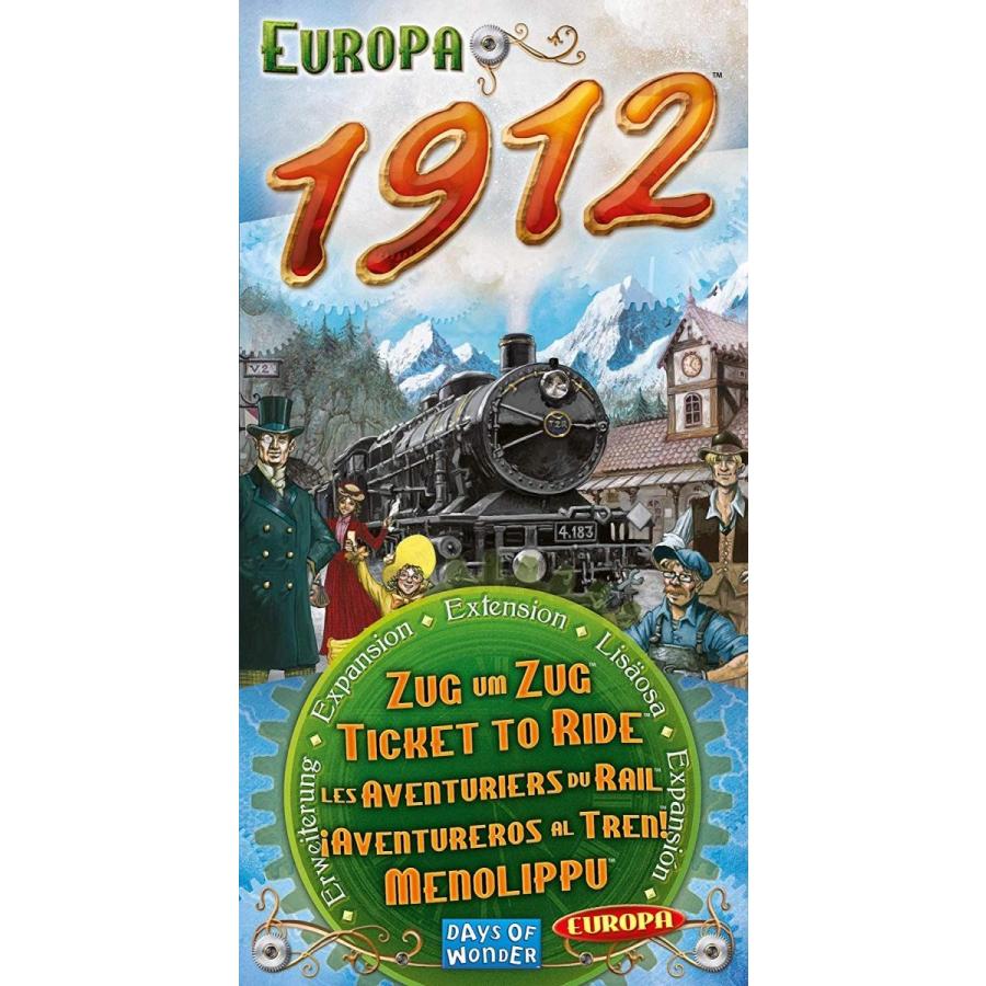 ボードゲーム 英語 アメリカ 720111 Ticket to Ride Europa 1912 Board Game EXPANSION - Expand Your Raの画像