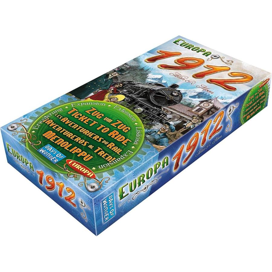 ボードゲーム 英語 アメリカ 720111 Ticket to Ride Europa 1912 Board Game EXPANSION - Expand Your Raの画像