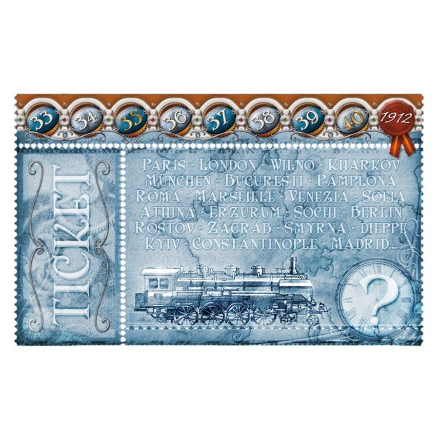 ボードゲーム 英語 アメリカ 720111 Ticket to Ride Europa 1912 Board Game EXPANSION - Expand Your Raの画像