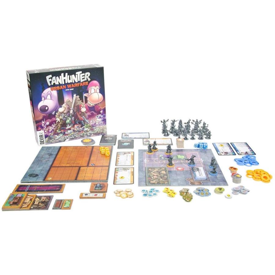 ボードゲーム 英語 アメリカ APR178549 Fanhunter Urban Warfare Strategy Board Game_2