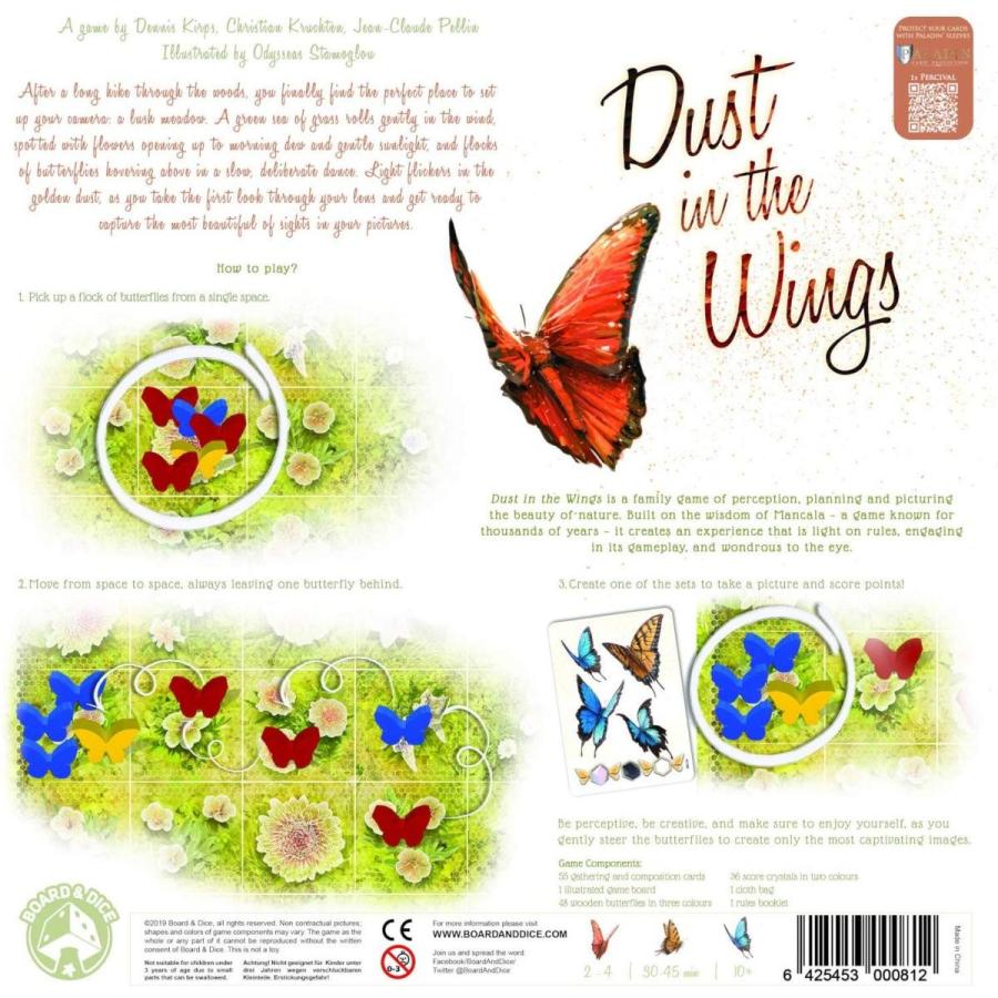ボードゲーム 英語 アメリカ NSK025 Board \u0026 Dice Dust in The Wingsの画像