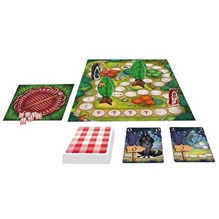 ボードゲーム 英語 アメリカ PB1267 Purple Brain Creations PB1267 Little Red Riding Hood, Multicolorの画像