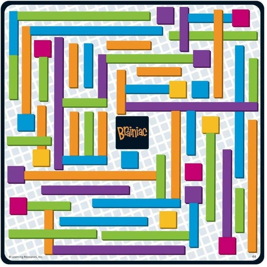 ボードゲーム 英語 アメリカ LER9279 Learning Resources iTrax Critical Thinking Game - 69 Pieces, Agの画像