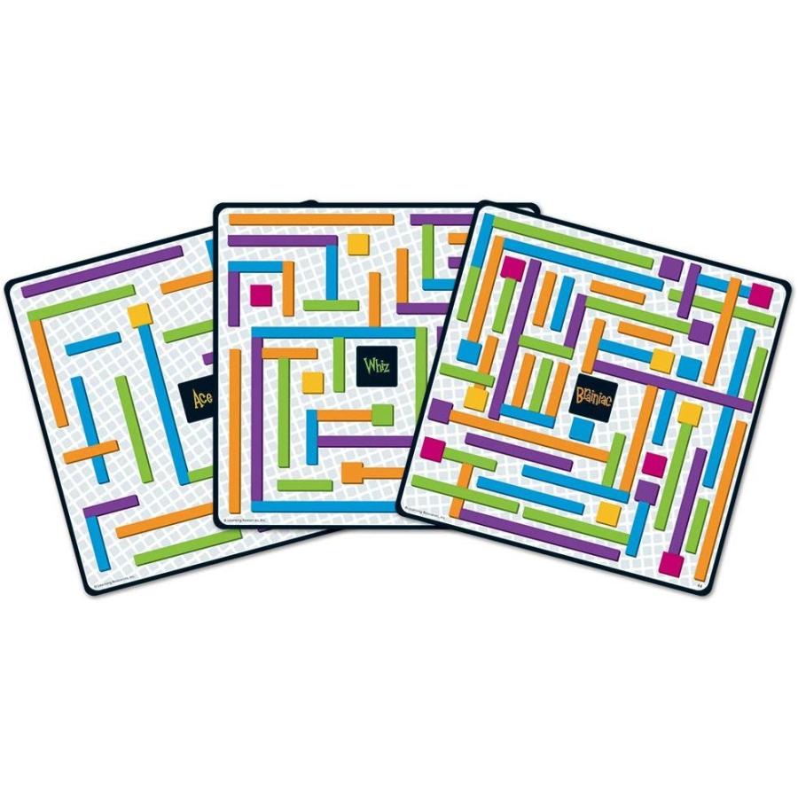 ボードゲーム 英語 アメリカ LER9279 Learning Resources iTrax Critical Thinking Game - 69 Pieces, Agの画像